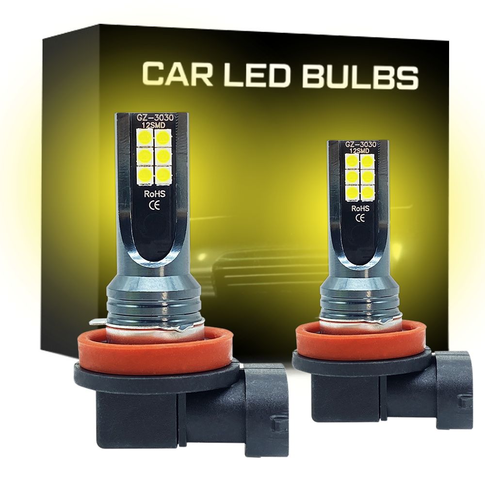 Hög Ljusstyrka Plug In Bil Dimljus H8 H9 H11