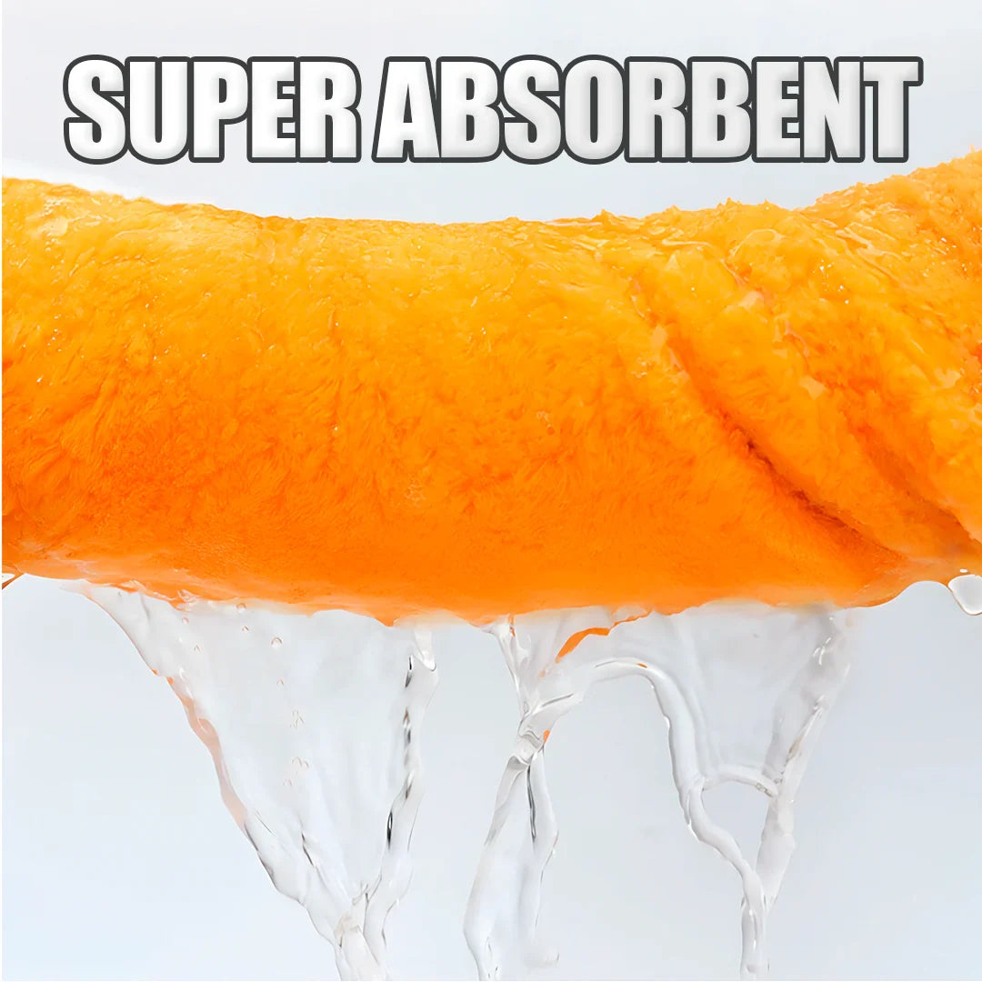 Superabsorberande Hårhandduk Wrap