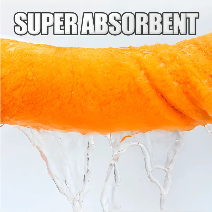 Superabsorberande Hårhandduk Wrap