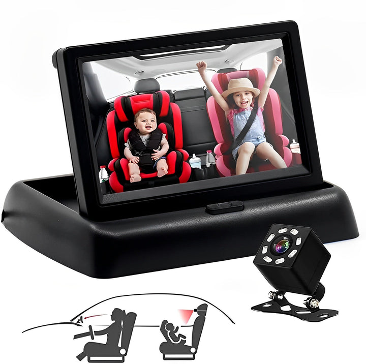 Premium Bil Barnmonitor Kamera