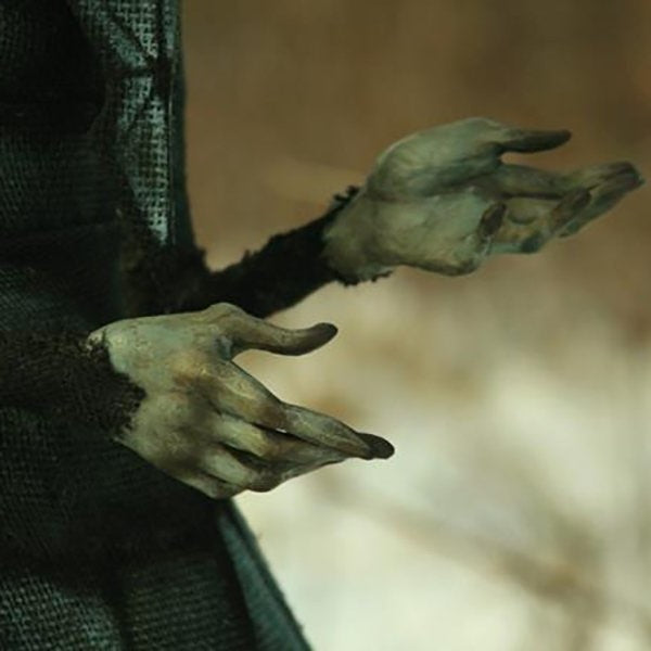 Den Mörka och Bisarra Konsten – Läskiga Häxskulpturer (Halloween Dekoration)