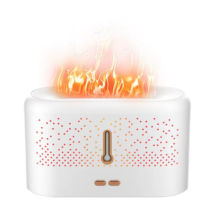 Bravik Aromdiffuser med flammeffekt och färgskiftande ljus – 200 ml
