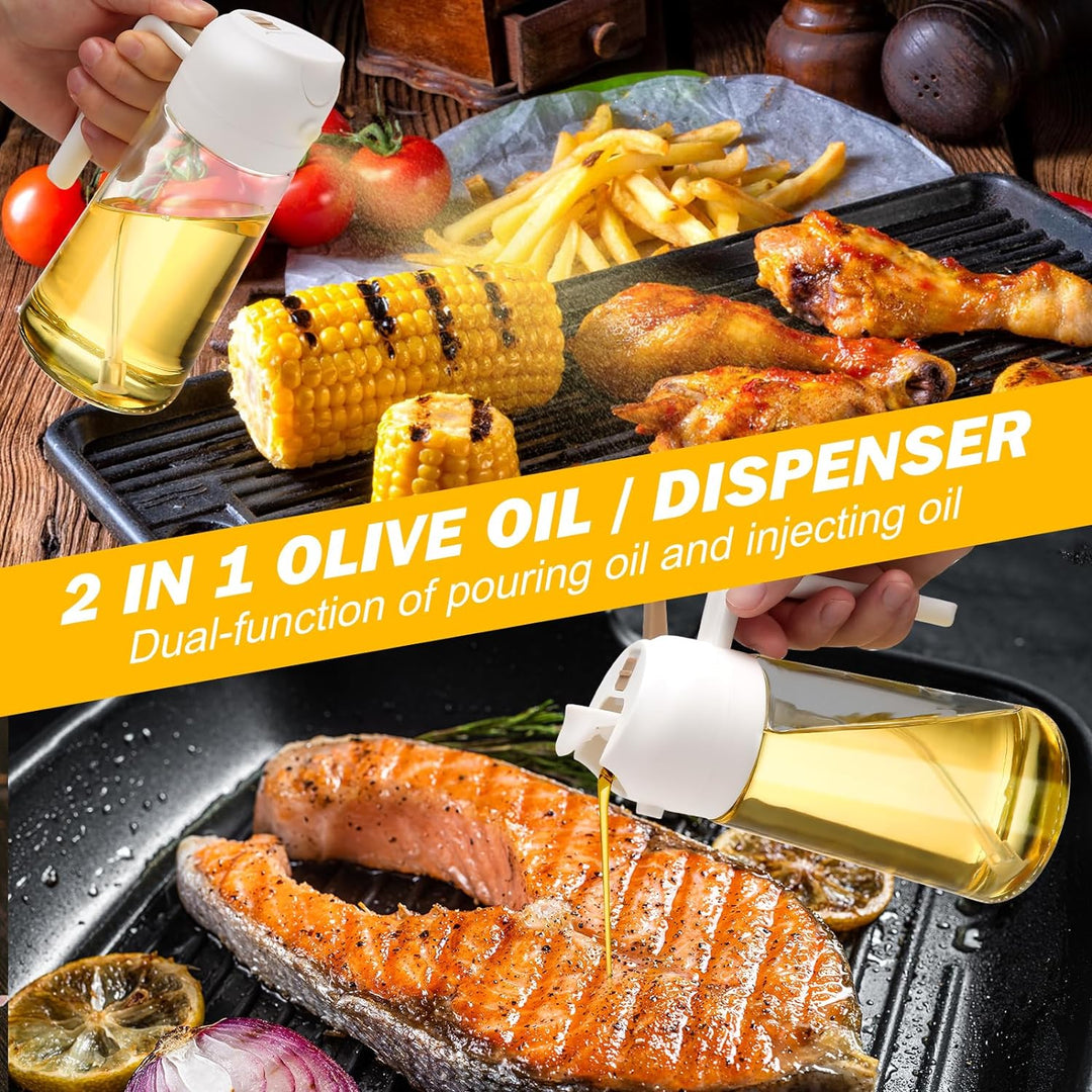 2 Pack Oljedispenser och Sprayflaska
