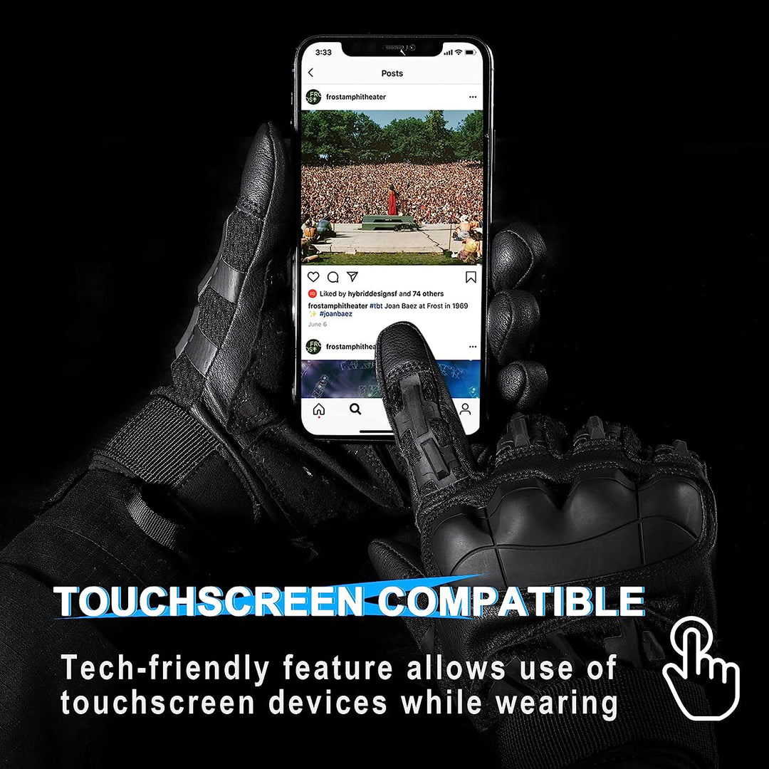 Touch Screen Taktiska Handskar