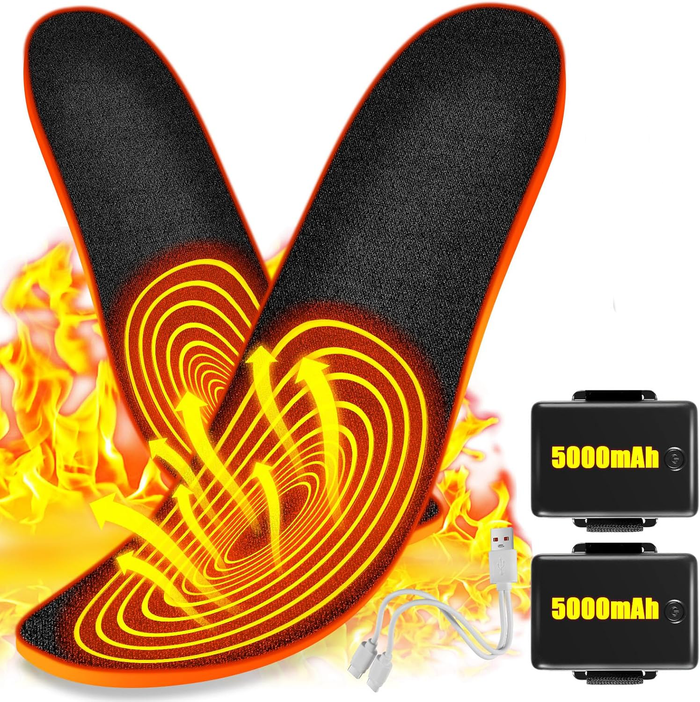Uppladdningsbara Värmeinsoles