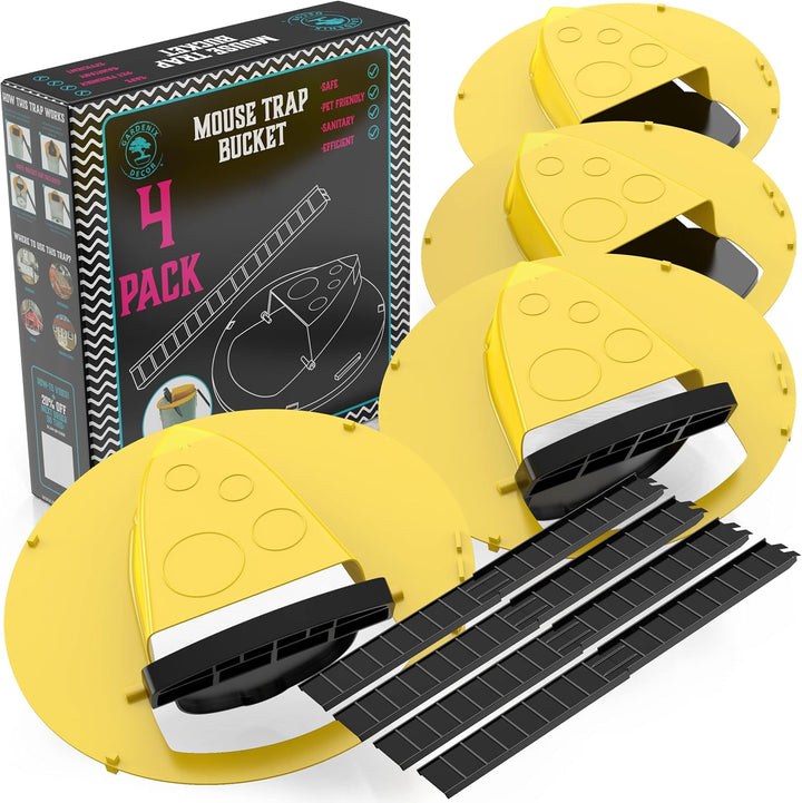 4-Pack Hinklock Musfälla