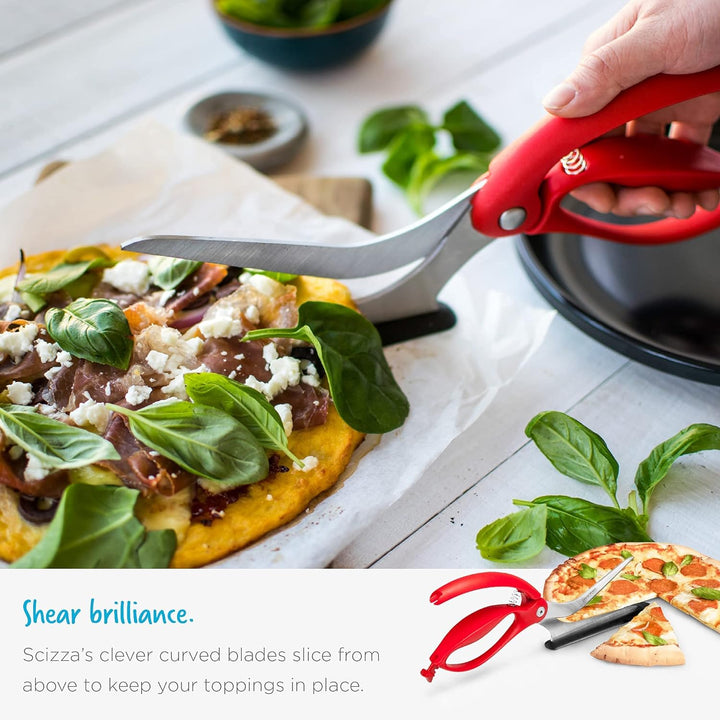 Non-Stick Pizza Sax med Skyddande Server