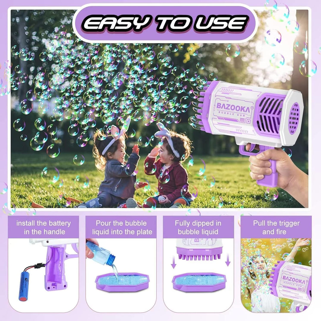 Bubble Gun Blaster Lek