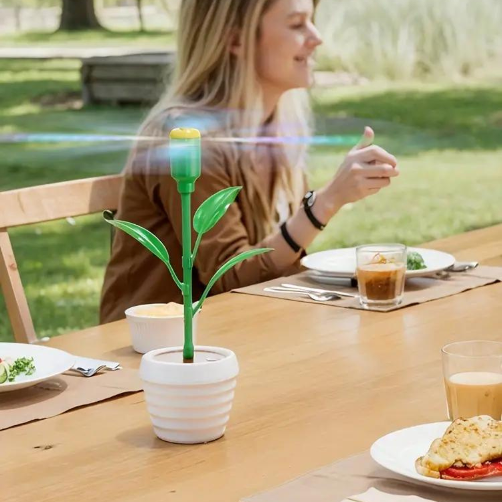 Bordslampa Fluga Avvisande Fläkt Utomhus Avskräckning