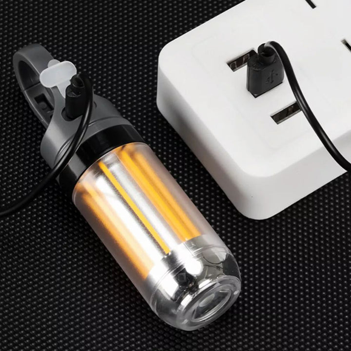 2 PCS LED Uppladdningsbar Tältlampa Campinglykta