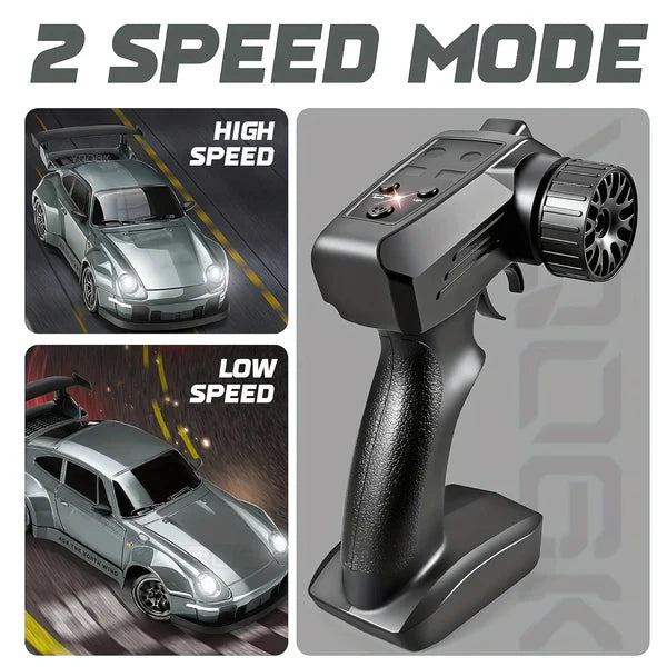 Retro Drift Master – 4WD RC Bil med LED-lampor