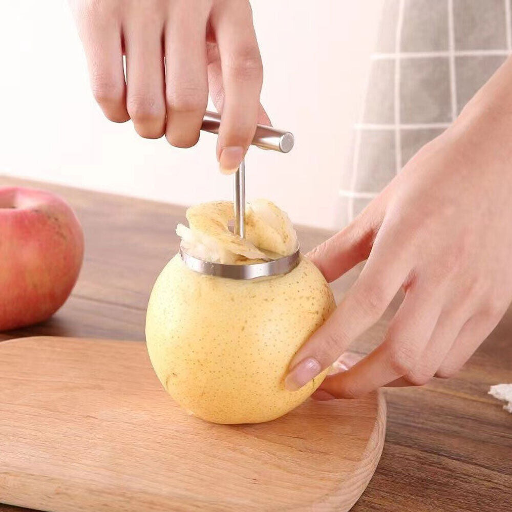 Multifunktionell Äpple-Päron Kärnseparator i Rostfritt Stål Kökverktyg