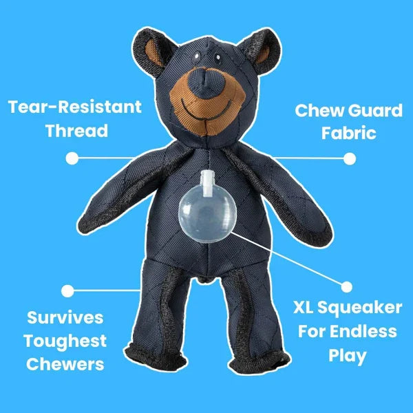 Indestructible &amp; Interactive Bear Dog Toys For Heavy Chewers