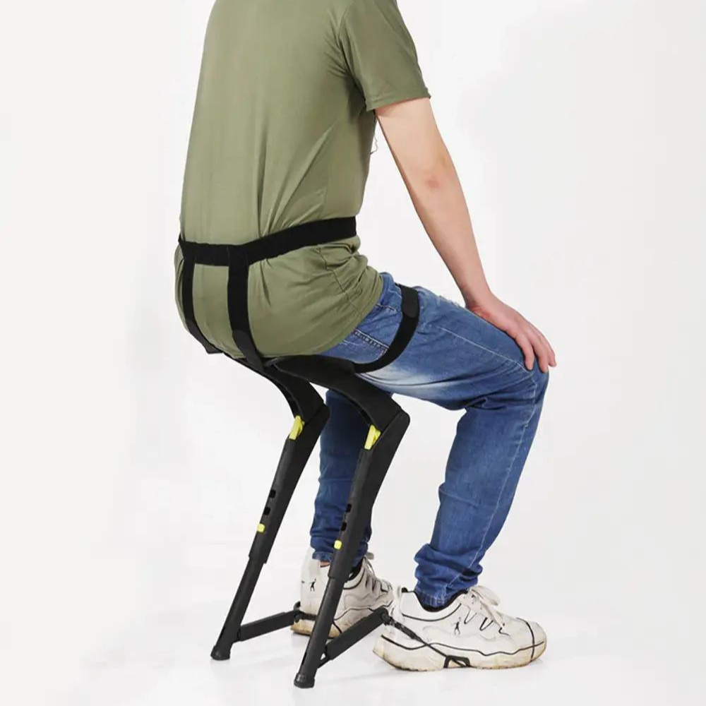 Bärbar Bärande Exoskelett Utomhus Sport Fällstol