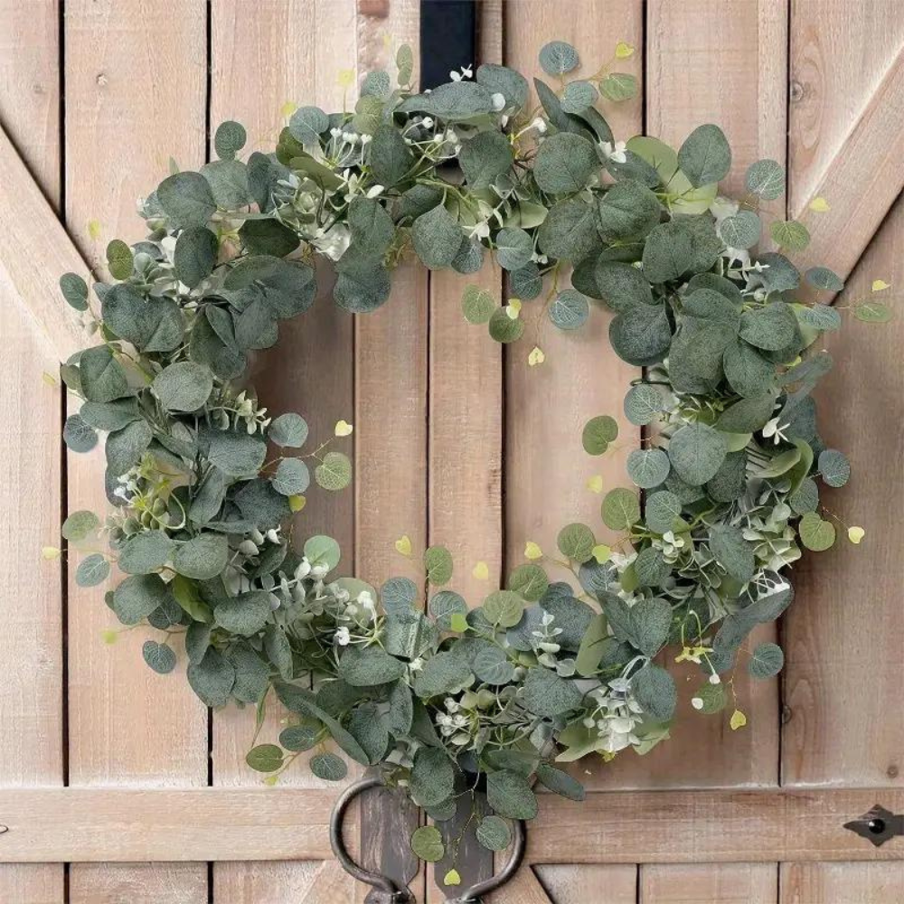 Elegant Dekorativ Faux Eucalyptus Girlang