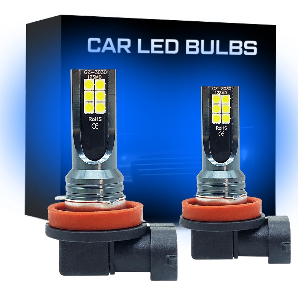 Hög Ljusstyrka Plug In Bil Dimljus H8 H9 H11
