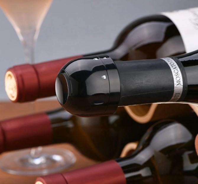 Silikonkork för vin-, öl- och champagneflaskor
