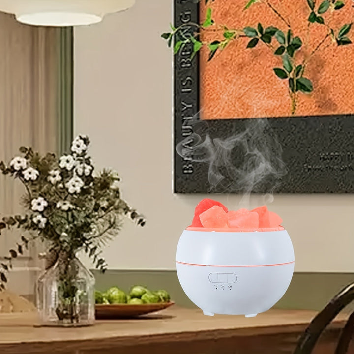 Saltlampsdiffusor - 3-i-1 essentiell oljediffusor