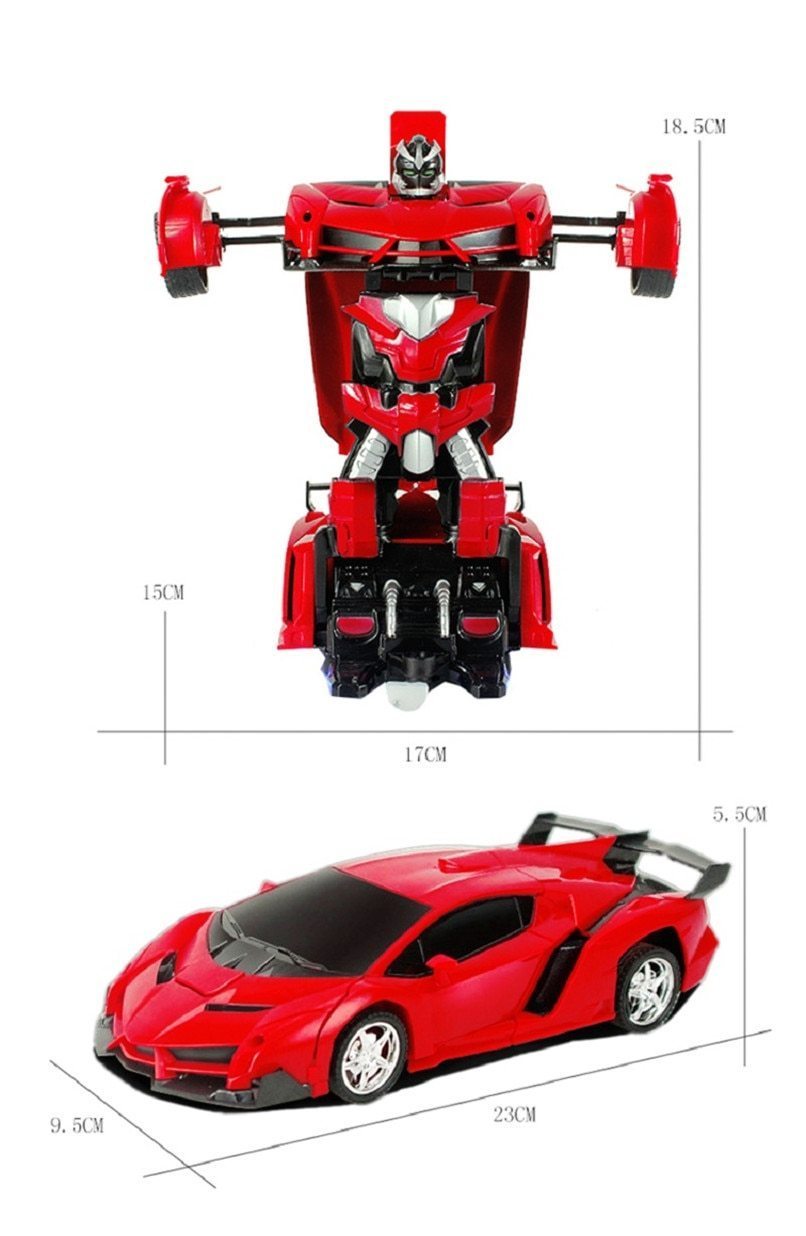 2 i 1 Transformer Fjärrkontroll Bil