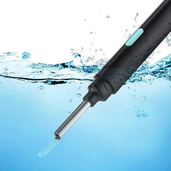 Intelligent visuell enhet för att ta bort öronvax