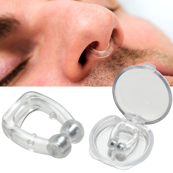 Snarkstoppare Magnetiska Näsclips (2-pack)