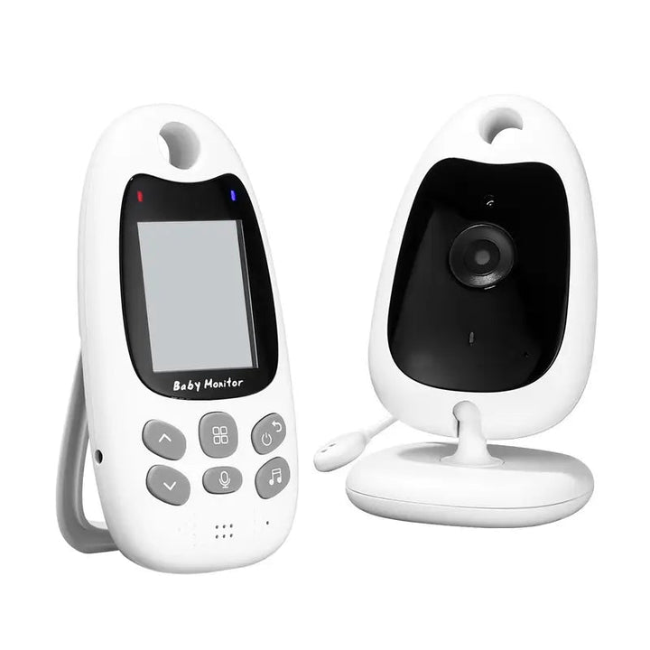 Trådlös Video- &amp; Ljudbabymonitor med Nattseende och Tvåvägskommunikation