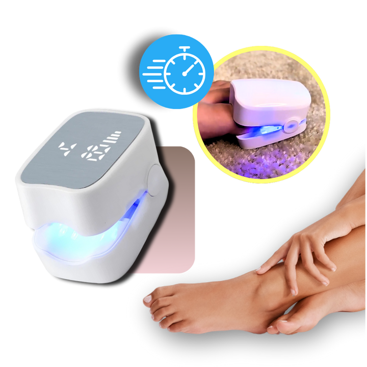 Smärtfri laserbehandling för nagelsvamp