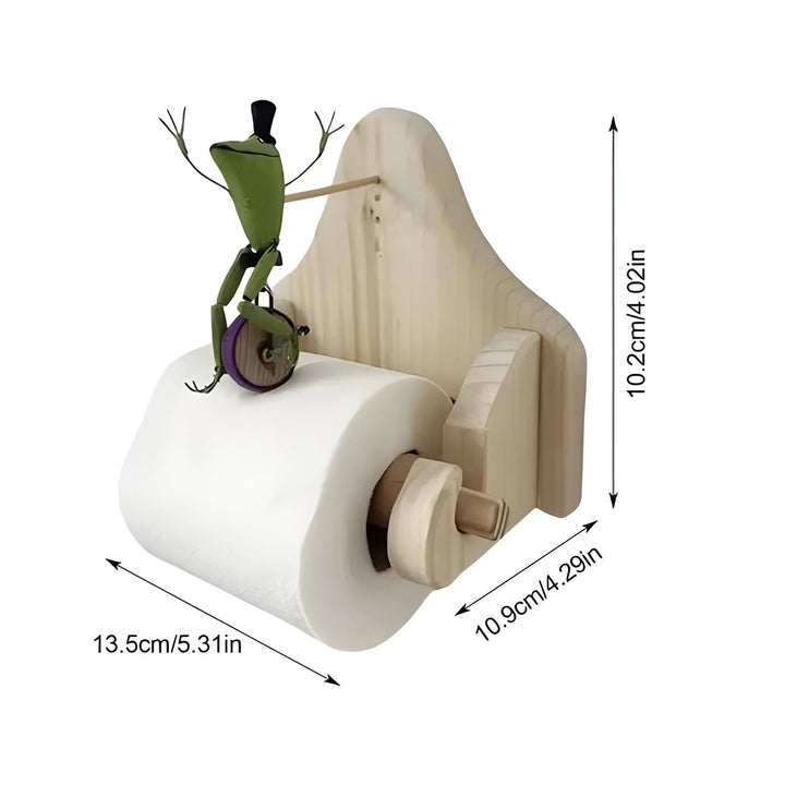 Frog Rider | Toalettpappershållare