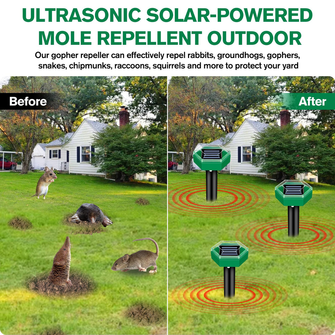 Ultraljuds Mössavvisare 4-Pack