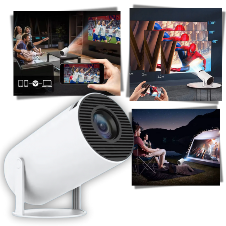 Bärbar 4K ultra HD-projektor