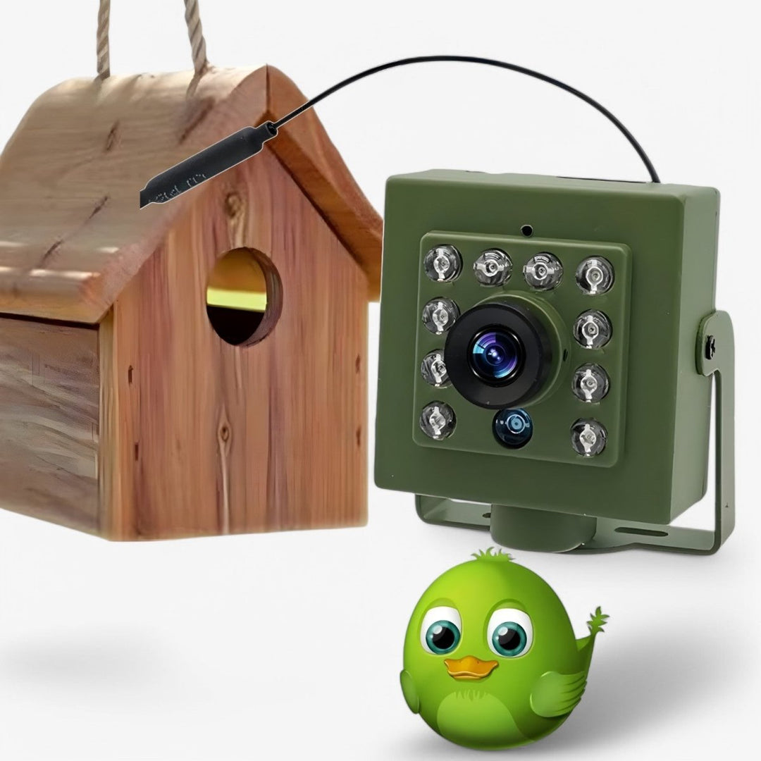 1080p HD väderbeständig viltkamera med nattseende, rörelsedetektering och fjärråtkomst