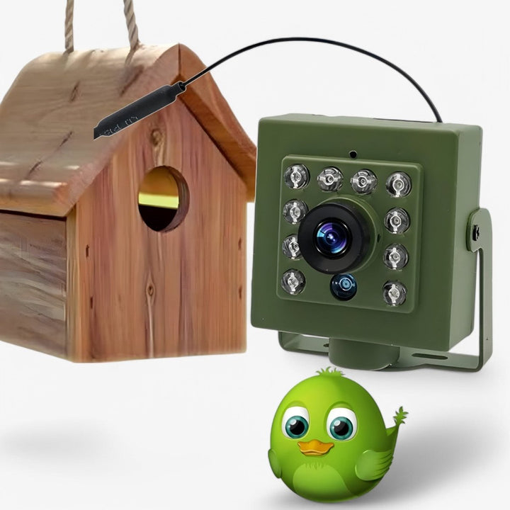 1080p HD väderbeständig viltkamera med nattseende, rörelsedetektering och fjärråtkomst