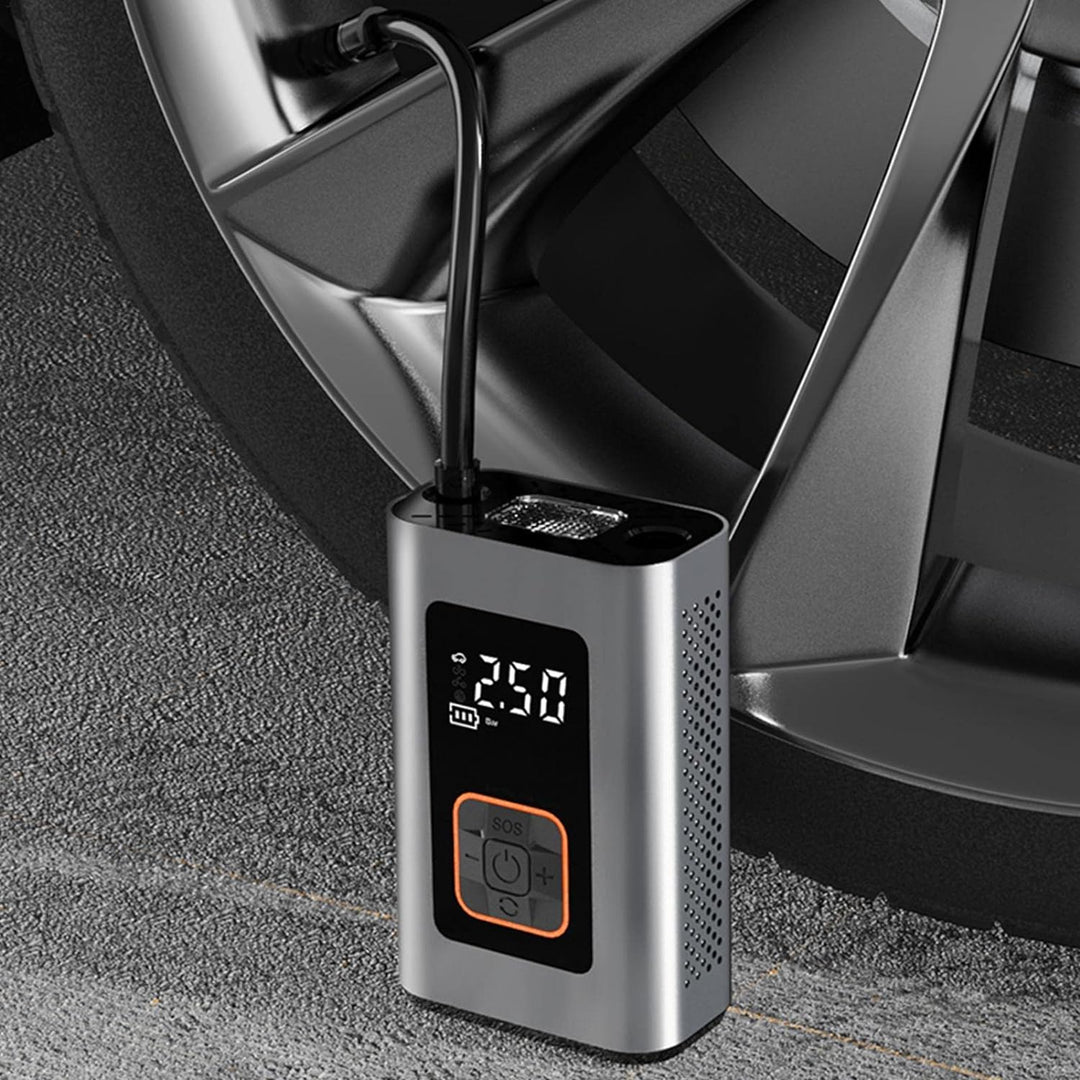 Smart Bärbar Elektrisk Däckpump