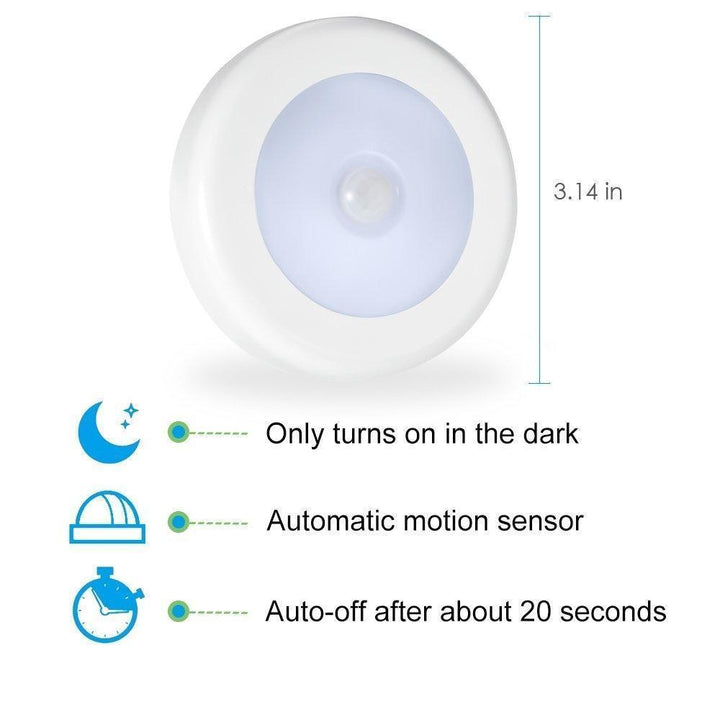 Trådlös Rörelsesensor LED Nattlampa
