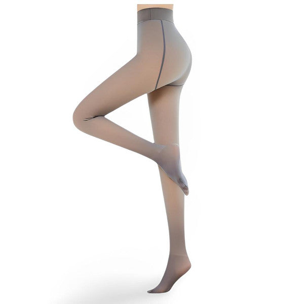 Varm fleece-fodrad strumpbyxor