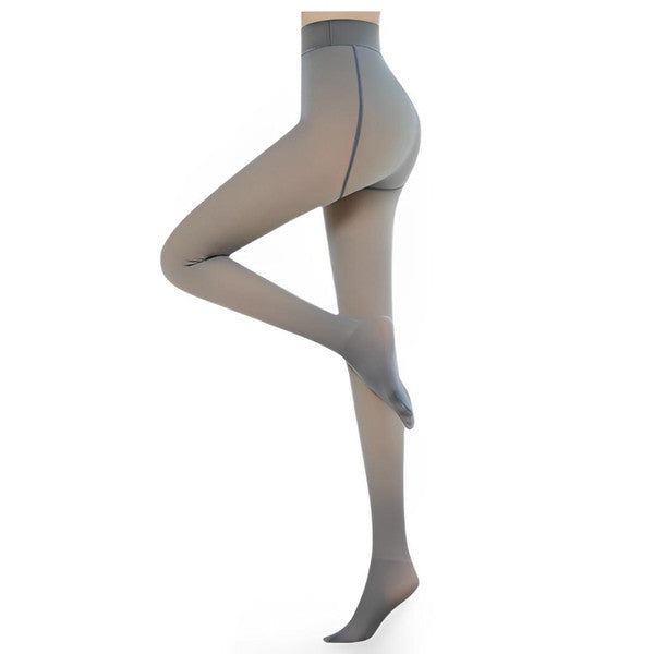 Varm fleece-fodrad strumpbyxor