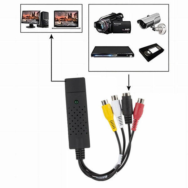 VHS till Digital Fil Converter