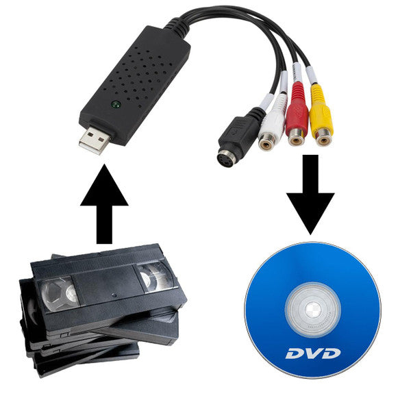 VHS till Digital Fil Converter