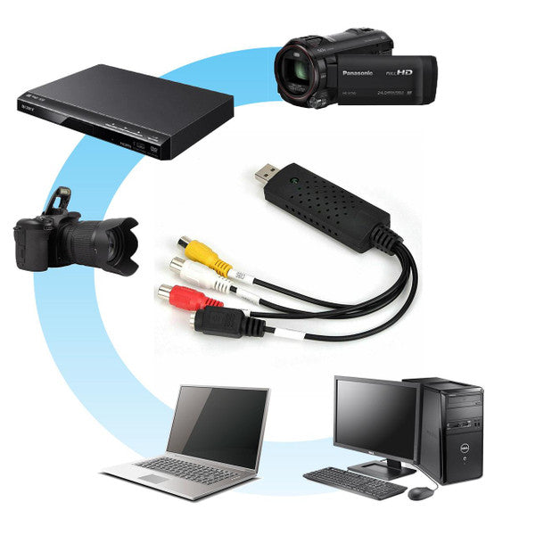VHS till Digital Fil Converter