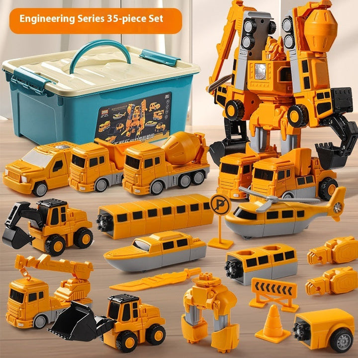 Magnetisk Transformbar Bil