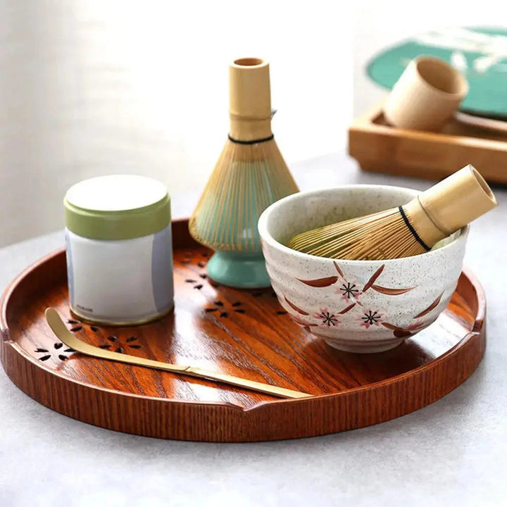 Traditionellt Matcha Te Set