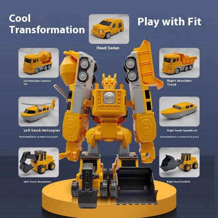Magnetisk Transformbar Bil