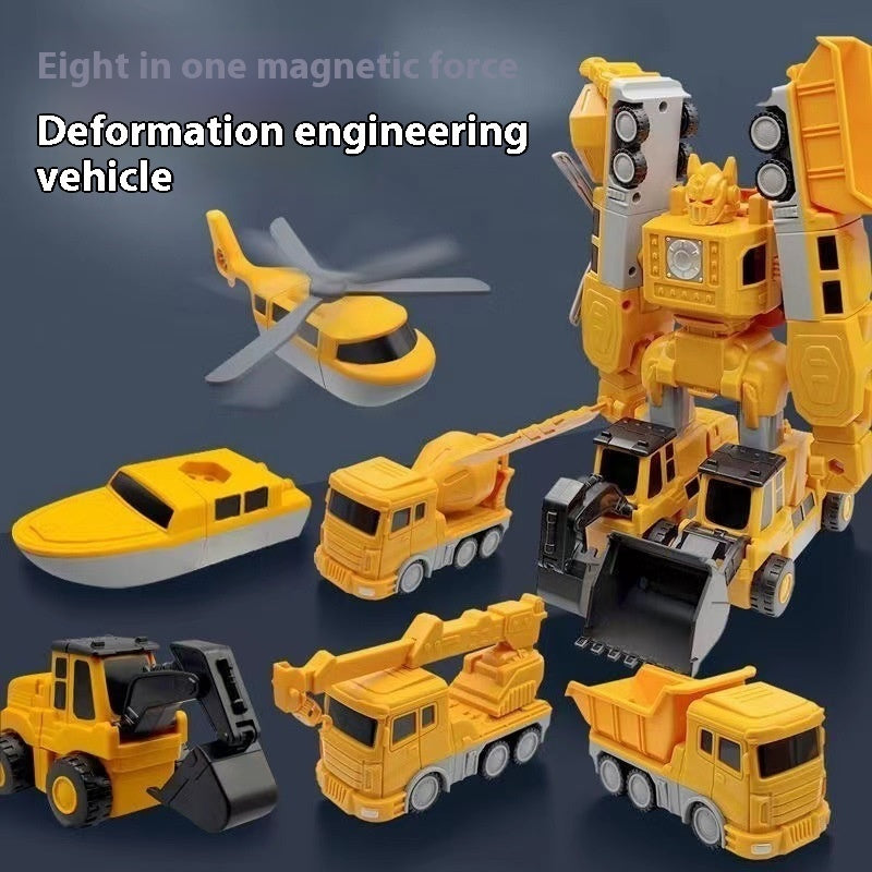 Magnetisk Transformbar Bil