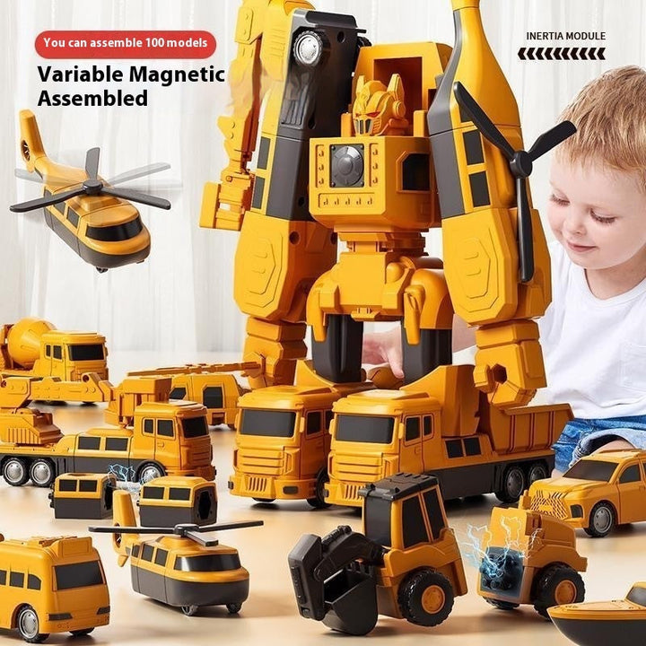 Magnetisk Transformbar Bil