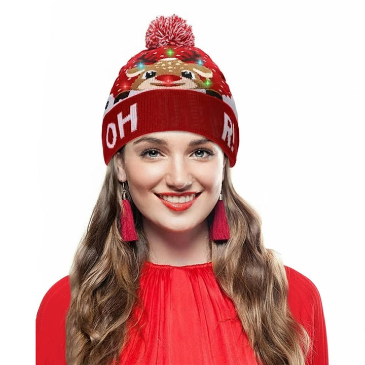 Ljusande Julmössa