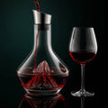 Kristallglas Vin Dekanter Aerator Karaff