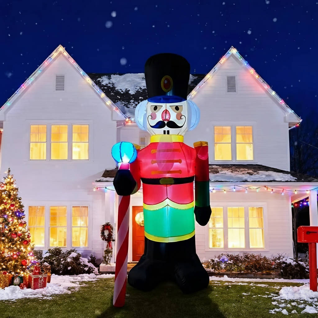 Jultomte Utebelysning