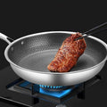 Non-Stick Rostfritt Stål Stekpanna