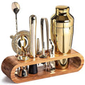 Lyxigt 10-delars cocktailset för elegant hemmabartending