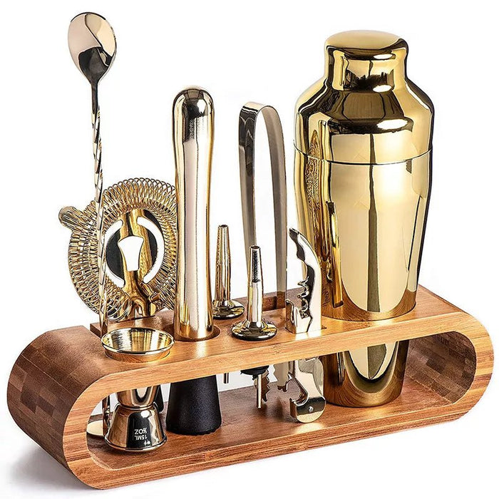 Lyxigt 10-delars cocktailset för elegant hemmabartending